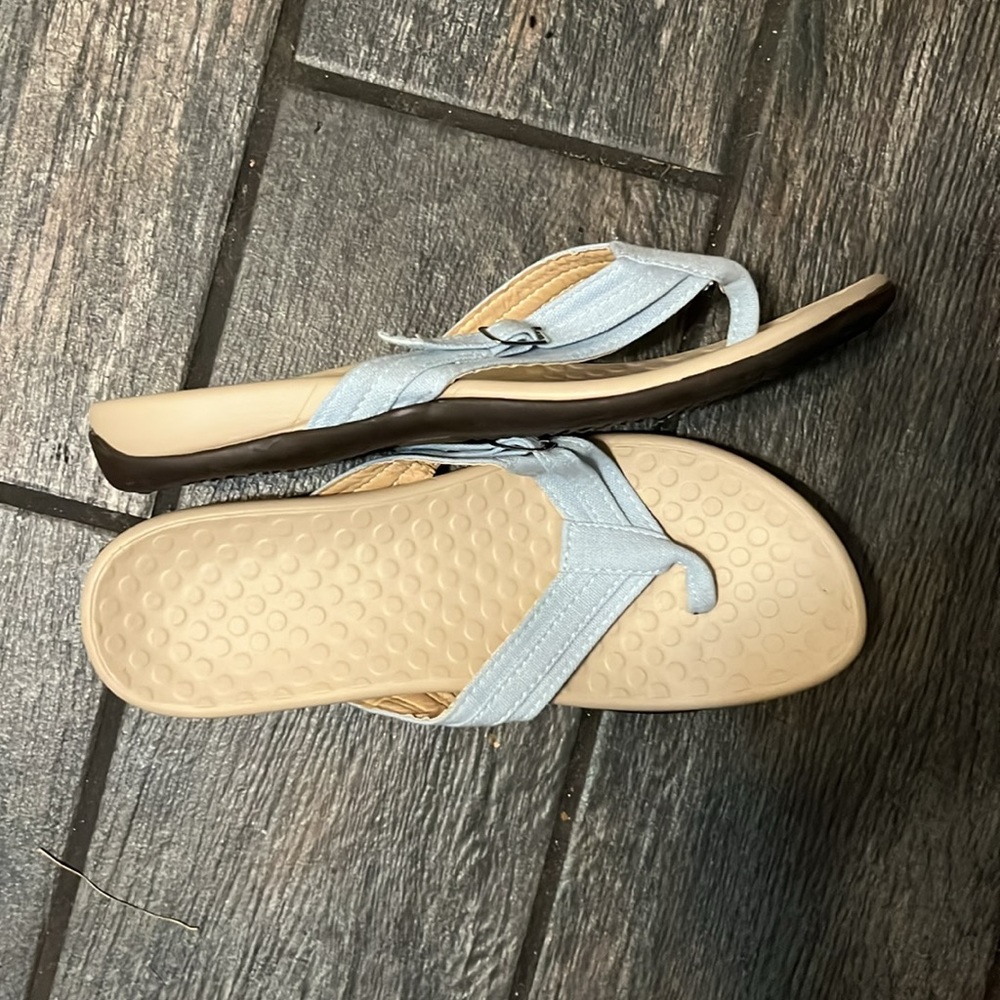 Blue Vionic Sandals - Picture 2 of 3